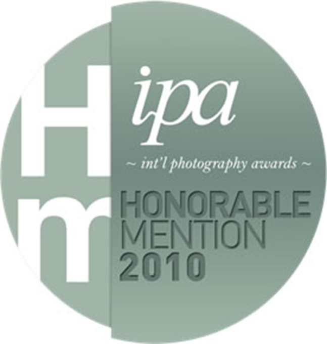 Honorable mention in IPA International photography awards professional 2010